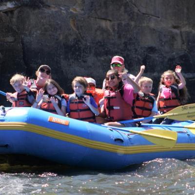 Easy and safe rafting in Gunnison