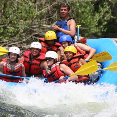 Rafting on the Taylor River in Colorado