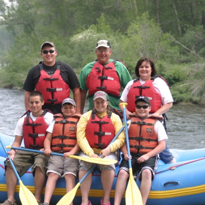 Ready for a river rafting trip on the gunnison