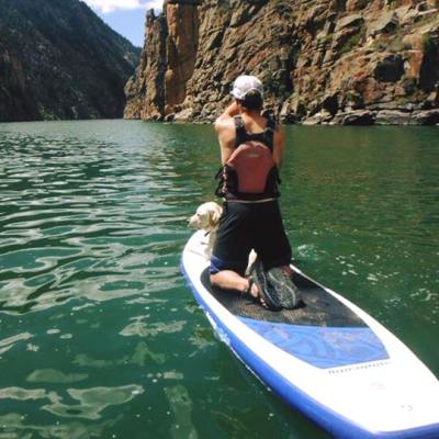 Stand up paddle board in Colorado
